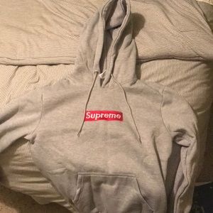Women’s Grey Supreme Hoodie
